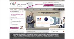 Desktop Screenshot of entreprises.ca-morbihan.fr